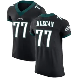 Men's Trevor Keegan Philadelphia Eagles No.77 Elite Alternate Vapor Untouchable Jersey - Black