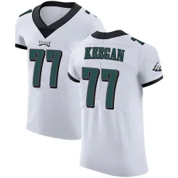 Men's Trevor Keegan Philadelphia Eagles No.77 Elite Vapor Untouchable Jersey - White