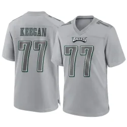 Men's Trevor Keegan Philadelphia Eagles No.77 Game Atmosphere Fashion Jersey - Gray