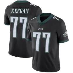 Men's Trevor Keegan Philadelphia Eagles No.77 Limited Alternate Vapor Untouchable Jersey - Black