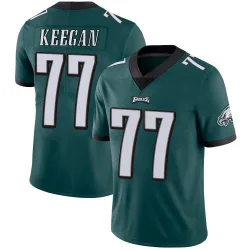 Men's Trevor Keegan Philadelphia Eagles No.77 Limited Midnight Team Color Vapor Untouchable Jersey - Green