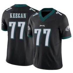 Men's Trevor Keegan Philadelphia Eagles No.77 Limited Vapor F.U.S.E. Jersey - Black