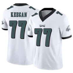 Men's Trevor Keegan Philadelphia Eagles No.77 Limited Vapor F.U.S.E. Jersey - White