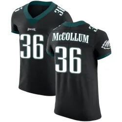 Men's Tristin McCollum Philadelphia Eagles No.36 Elite Alternate Vapor Untouchable Jersey - Black