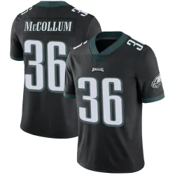 Men's Tristin McCollum Philadelphia Eagles No.36 Limited Alternate Vapor Untouchable Jersey - Black
