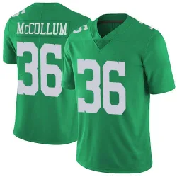 Men's Tristin McCollum Philadelphia Eagles No.36 Limited Vapor Untouchable Jersey - Green