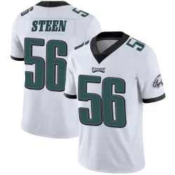 Men's Tyler Steen Philadelphia Eagles No.56 Limited Vapor Untouchable Jersey - White