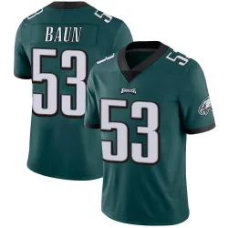 Men's Zack Baun Philadelphia Eagles No.53 Limited Midnight Team Color Vapor Untouchable Jersey - Green