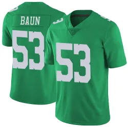 Men's Zack Baun Philadelphia Eagles No.53 Limited Vapor Untouchable Jersey - Green