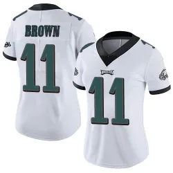 Women's A.J. Brown Philadelphia Eagles No.11 Limited Vapor Untouchable Jersey - White