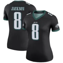 Women's Adoree' Jackson Philadelphia Eagles No.8 Legend Color Rush Jersey - Black