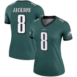 Women's Adoree' Jackson Philadelphia Eagles No.8 Legend Jersey - Green