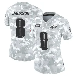 Women's Adoree' Jackson Philadelphia Eagles No.8 Limited 2024 Salute to Service Jersey - Arctic Camo