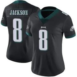Women's Adoree' Jackson Philadelphia Eagles No.8 Limited Alternate Vapor Untouchable Jersey - Black