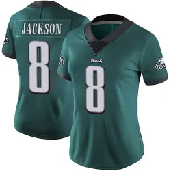 Women's Adoree' Jackson Philadelphia Eagles No.8 Limited Midnight Team Color Vapor Untouchable Jersey - Green