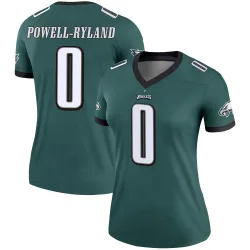 Women's Antwaun Powell-Ryland Philadelphia Eagles No.0 Legend Jersey - Green