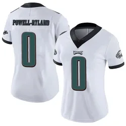 Women's Antwaun Powell-Ryland Philadelphia Eagles No.0 Limited Vapor Untouchable Jersey - White