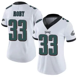 Women's Bradley Roby Philadelphia Eagles No.33 Limited Vapor Untouchable Jersey - White