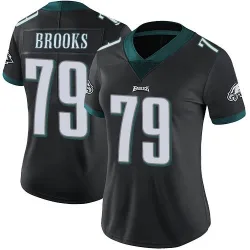 Women's Brandon Brooks Philadelphia Eagles No.79 Limited Alternate Vapor Untouchable Jersey - Black