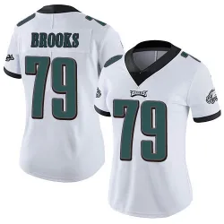 Women's Brandon Brooks Philadelphia Eagles No.79 Limited Vapor Untouchable Jersey - White