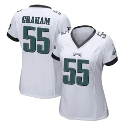 Women's Brandon Graham Philadelphia Eagles No.55 Game Jersey - White