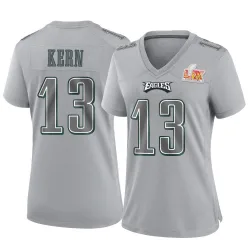Women's Brett Kern Philadelphia Eagles No.13 Game Atmosphere Fashion Super Bowl LIX Jersey - Gray