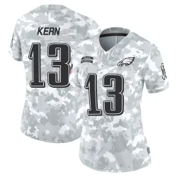 Women's Brett Kern Philadelphia Eagles No.13 Limited 2024 Salute to Service Jersey - Arctic Camo