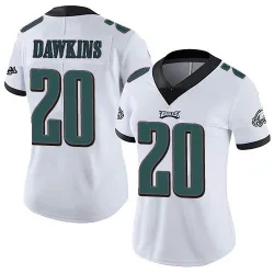 Women's Brian Dawkins Philadelphia Eagles No.20 Limited Vapor Untouchable Jersey - White