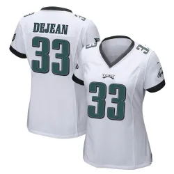 Women's Cooper DeJean Philadelphia Eagles No.33 Game Jersey - White