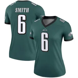 Women's DeVonta Smith Philadelphia Eagles No.6 Legend Jersey - Green