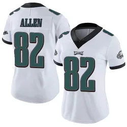 Women's Devon Allen Philadelphia Eagles No.82 Limited Vapor Untouchable Jersey - White