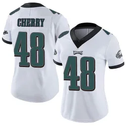Women's Don Cherry Philadelphia Eagles No.48 Limited Vapor Untouchable Jersey - White