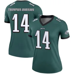 Women's Dorian Thompson-Robinson Philadelphia Eagles No.14 Legend Jersey - Green