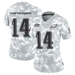 Women's Dorian Thompson-Robinson Philadelphia Eagles No.14 Limited 2024 Salute to Service Jersey - Arctic Camo