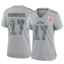 Women's Harold Carmichael Philadelphia Eagles No.17 Game Atmosphere Fashion Super Bowl LIX Jersey - Gray