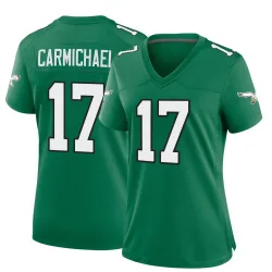 Women's Harold Carmichael Philadelphia Eagles No.17 Game Kelly Alternate Jersey - Green