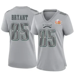 Women's Harrison Bryant Philadelphia Eagles No.85 Game Atmosphere Fashion Super Bowl LIX Jersey - Gray