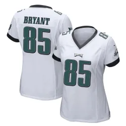 Women's Harrison Bryant Philadelphia Eagles No.85 Game Jersey - White