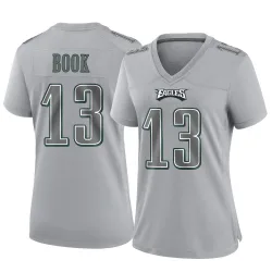 Women's Ian Book Philadelphia Eagles No.13 Game Atmosphere Fashion Jersey - Gray