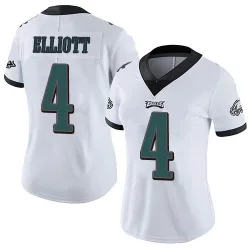 Women's Jake Elliott Philadelphia Eagles No.4 Limited Vapor Untouchable Jersey - White