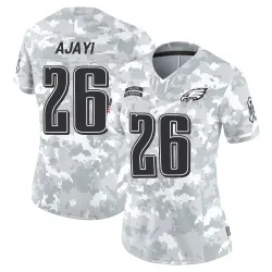 Women's Jay Ajayi Philadelphia Eagles No.26 Limited 2024 Salute to Service Jersey - Arctic Camo