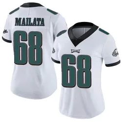 Women's Jordan Mailata Philadelphia Eagles No.68 Limited Vapor Untouchable Jersey - White