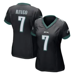 Women's Kelee Ringo Philadelphia Eagles No.7 Game Alternate Jersey - Black
