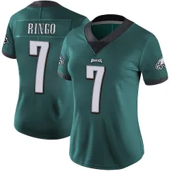 Women's Kelee Ringo Philadelphia Eagles No.7 Limited Midnight Team Color Vapor Untouchable Jersey - Green