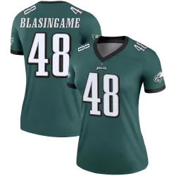 Women's Khari Blasingame Philadelphia Eagles No.48 Legend Jersey - Green
