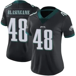 Women's Khari Blasingame Philadelphia Eagles No.48 Limited Alternate Vapor Untouchable Jersey - Black