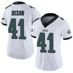 Women's Lance Dixon Philadelphia Eagles No.41 Limited Vapor Untouchable Jersey - White