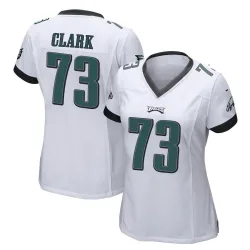 Women's Le'Raven Clark Philadelphia Eagles No.73 Game Jersey - White