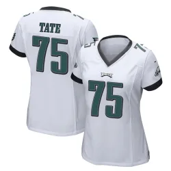 Women's Marcus Tate Philadelphia Eagles No.75 Game Jersey - White