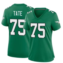 Women's Marcus Tate Philadelphia Eagles No.75 Game Kelly Alternate Jersey - Green